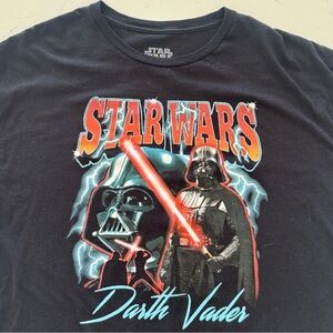 Star Wars Darth Vader Black Tee XL